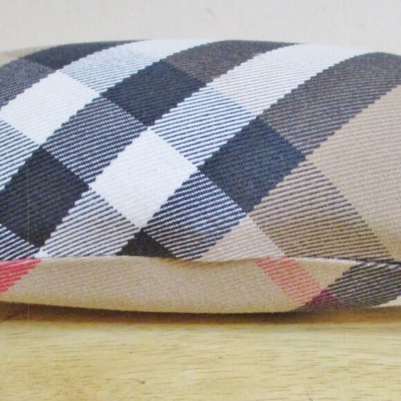 Burberry Nova Check Plaid Hard Clam Shell Sunglass / Eyeglass Case, Italy - Picture 2 of 9